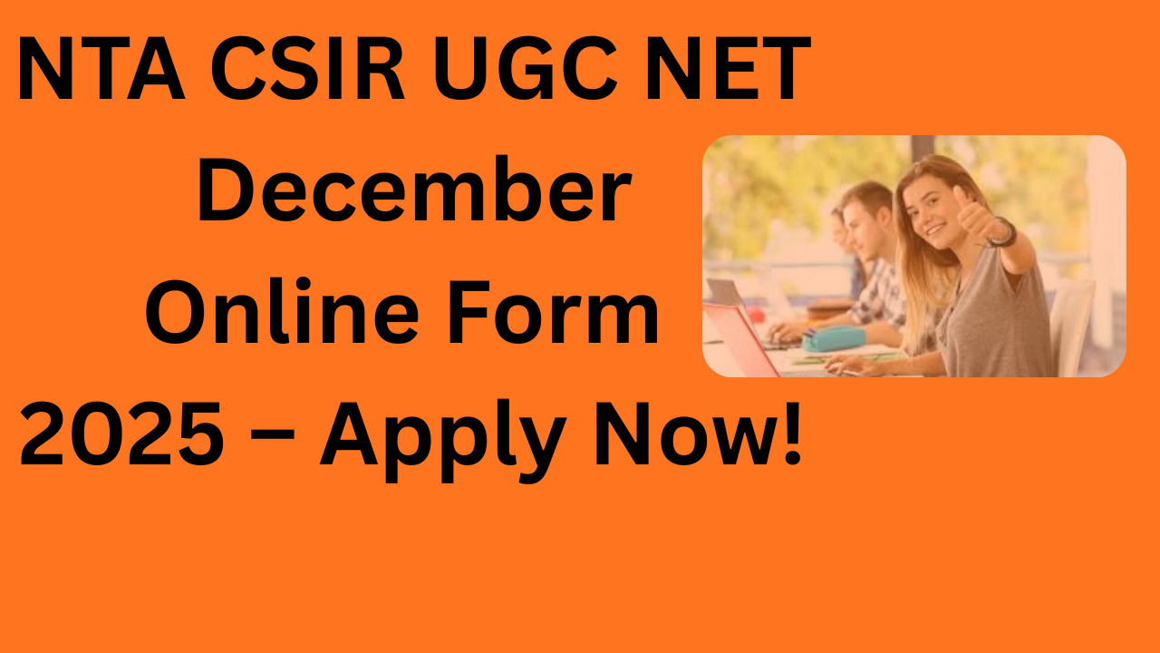 NTA CSIR UGC NET 2025